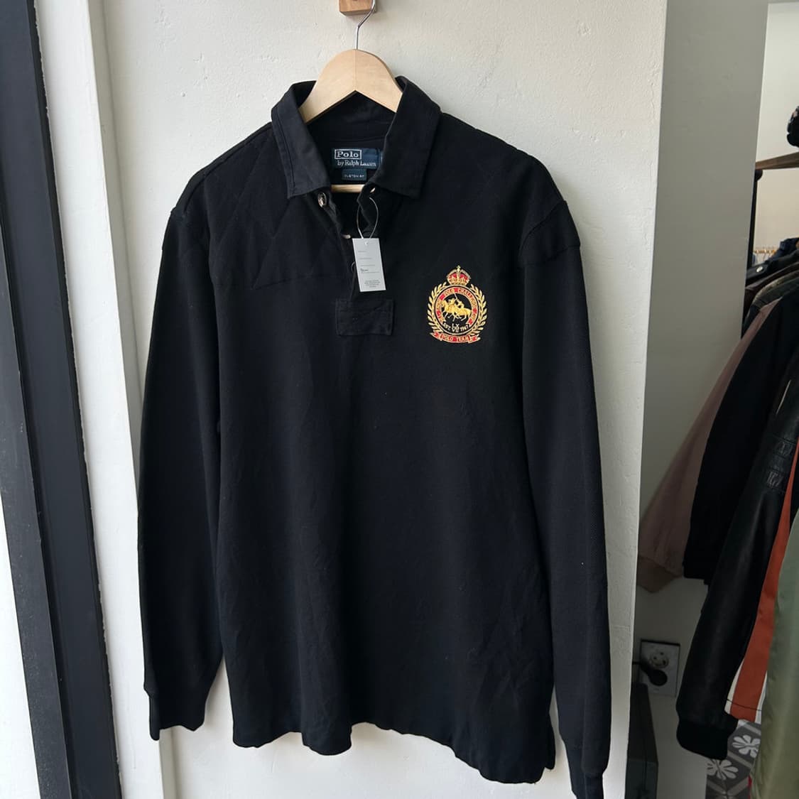 16501 - 폴로 랄프로렌 블랙 빅로고 럭비티 상품이미지2