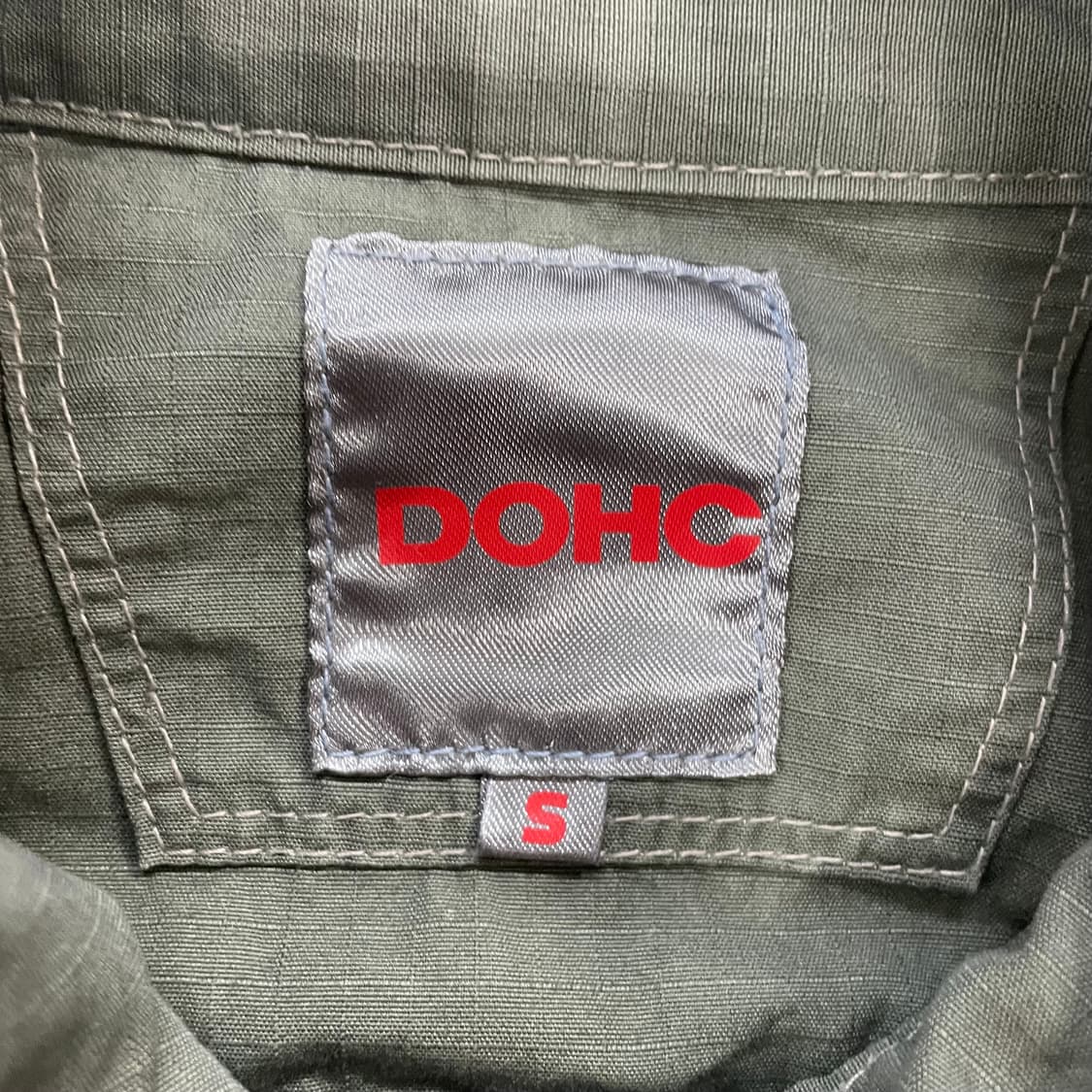 DOHC 립스탑 카고 밀리터리 자켓 카키 상품이미지8