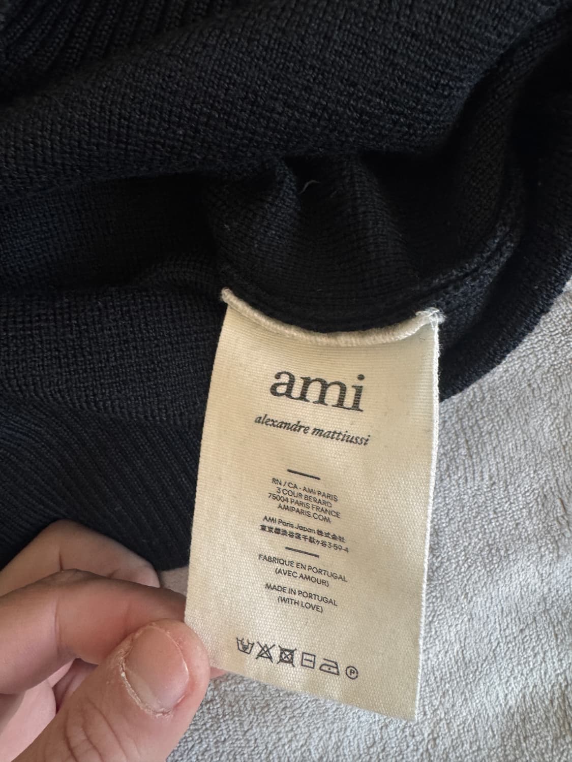 아미ami 울 니트 상품이미지5