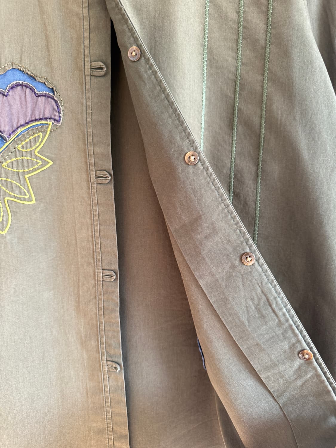 겐조옴므(KENZO HOMME) 자수패치 셔츠 상품이미지7