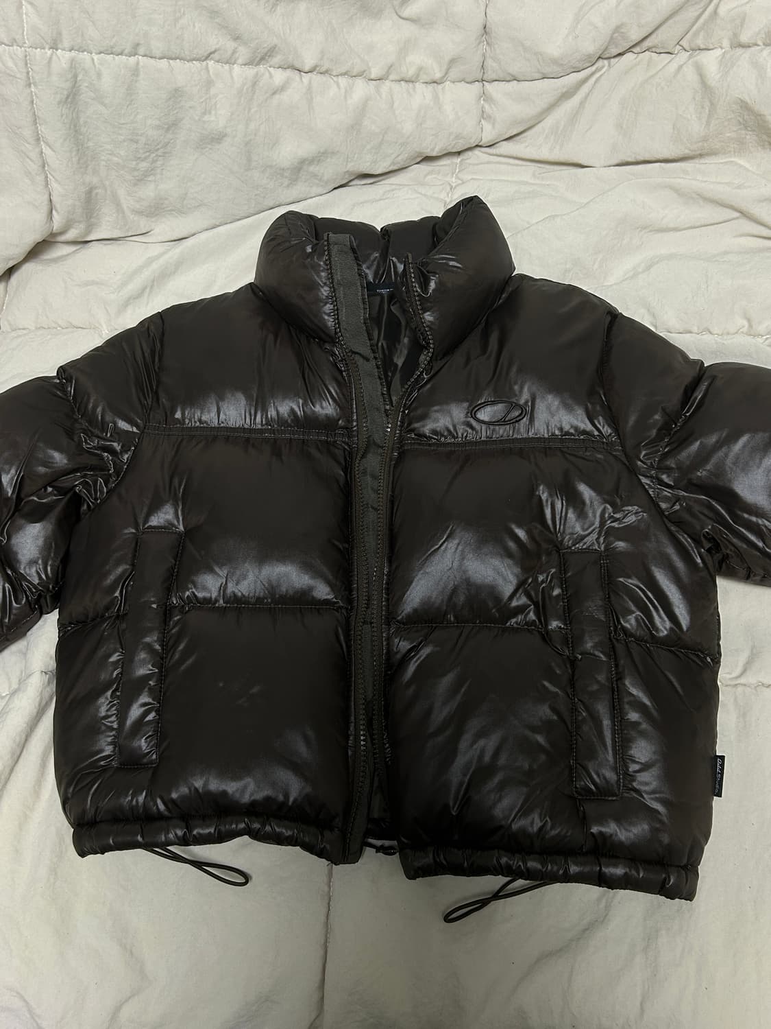 오드스튜디오 숏패딩 브라운 상품이미지1