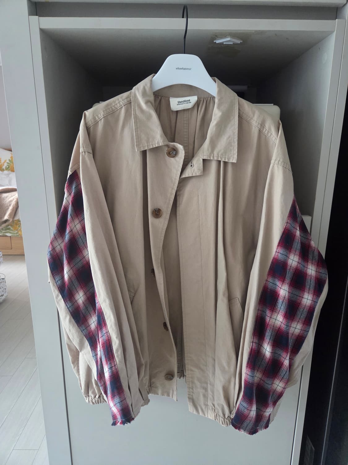 스탠드얼론 베이지 자켓 1 상품이미지1