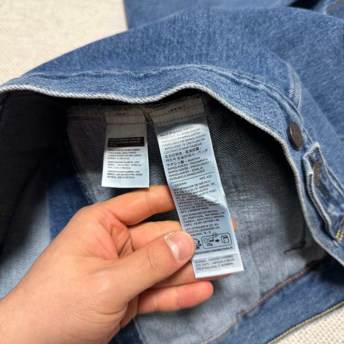 리바이스 데님 트러커 자켓 상품이미지3