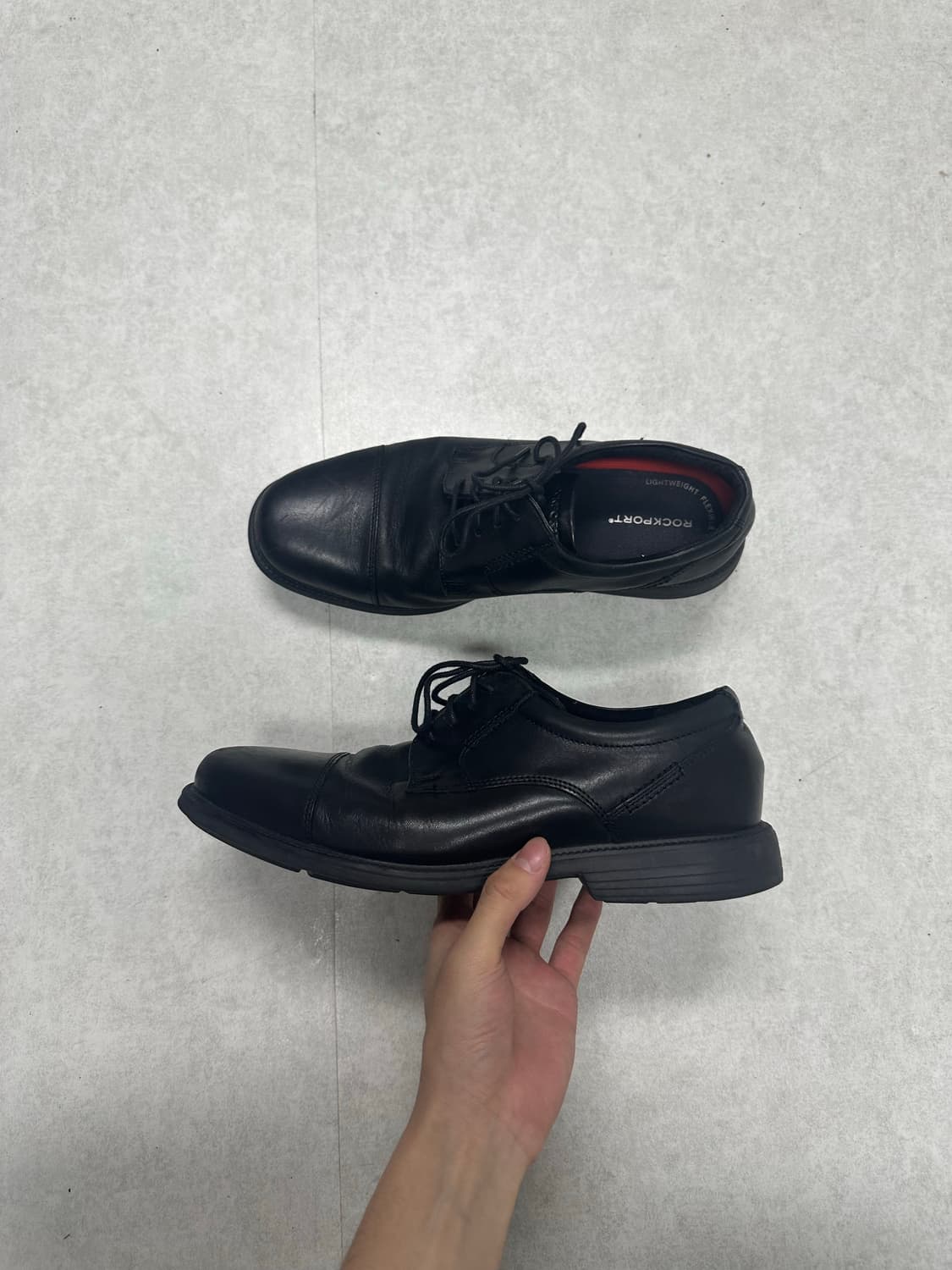 락포트 레더 더비 슈즈 상품이미지1