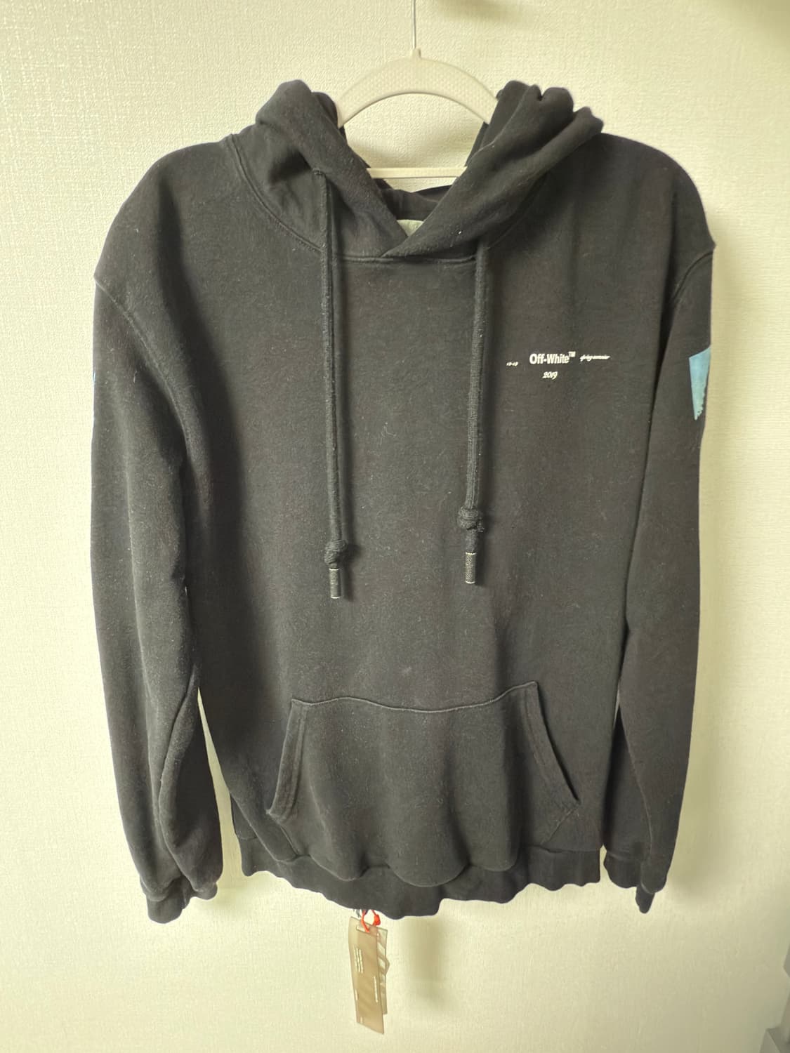 오프화이트 후드티m 판매합니다 상품이미지5