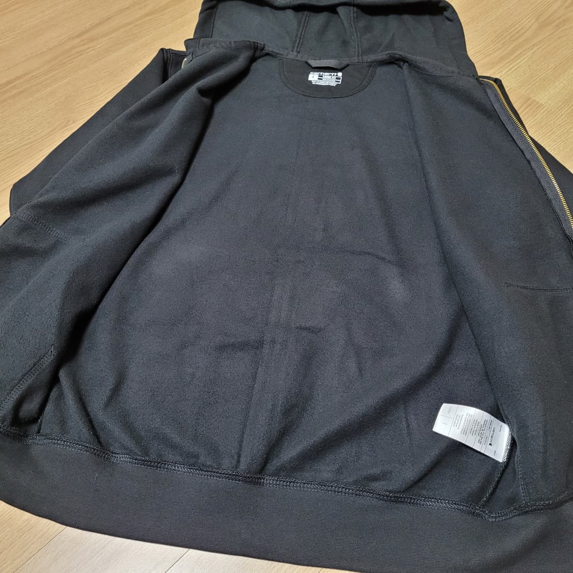 Carhartt K122 루즈핏 미드웨이트 풀집 블랙 상품이미지5