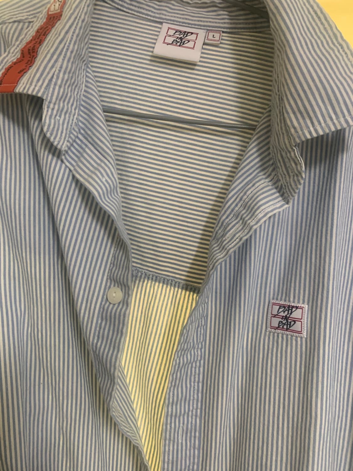 BAD in BAD 스트라이프 셔츠 판매합니다 상품이미지9