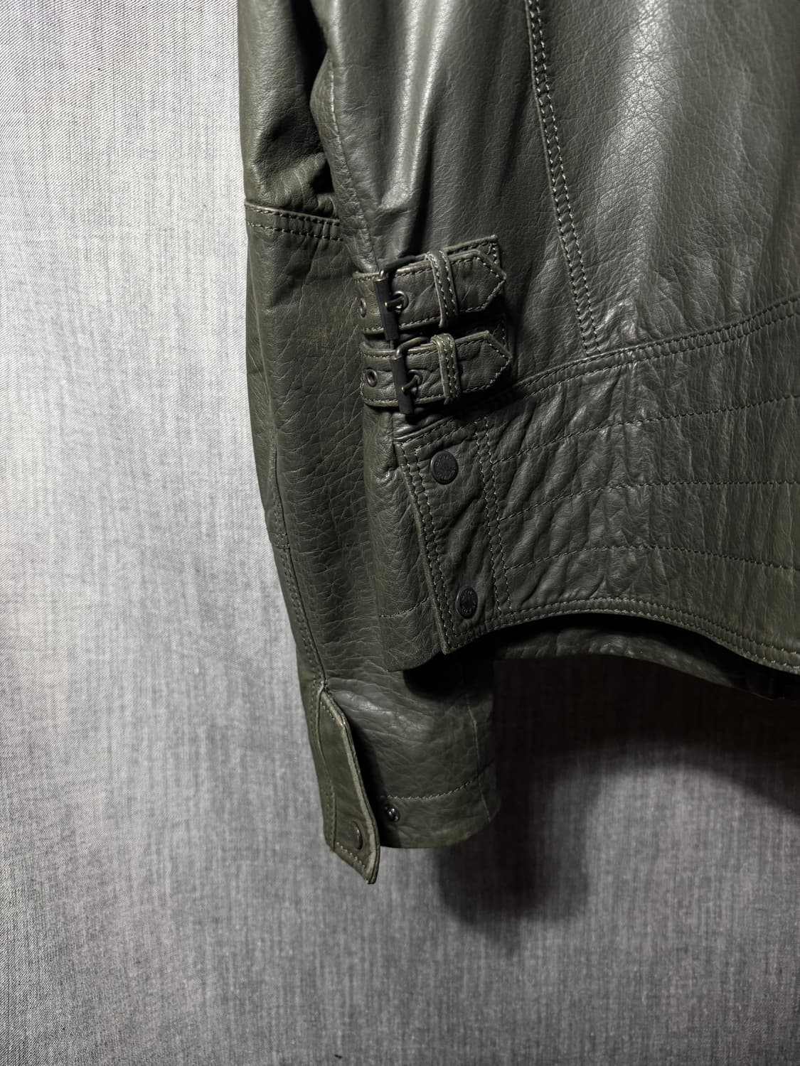 DKNY 램스킨 레더자켓 상품이미지7