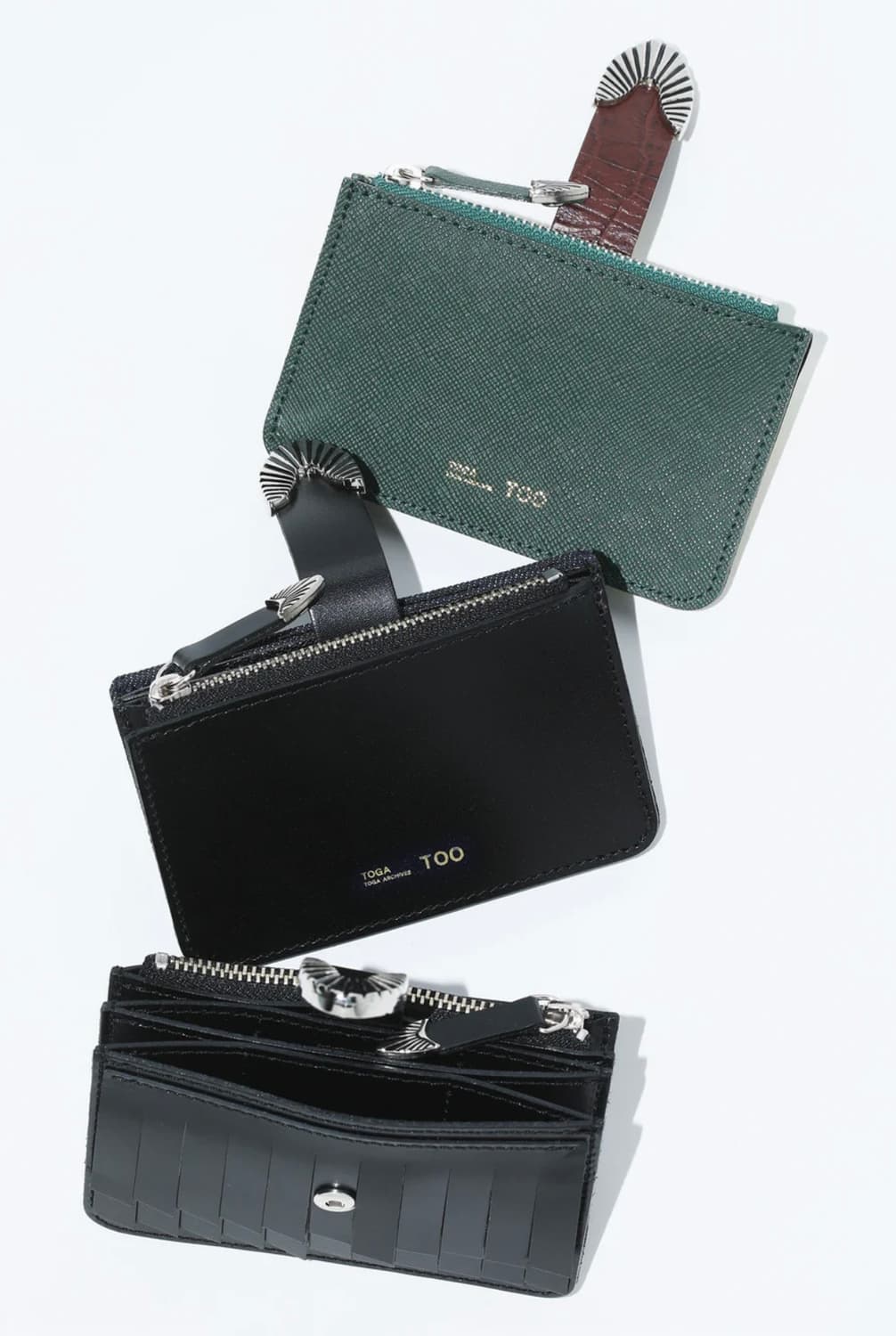 토가 TOGA 26ss 프린지 카드지갑 스몰 /블랙 상품이미지3