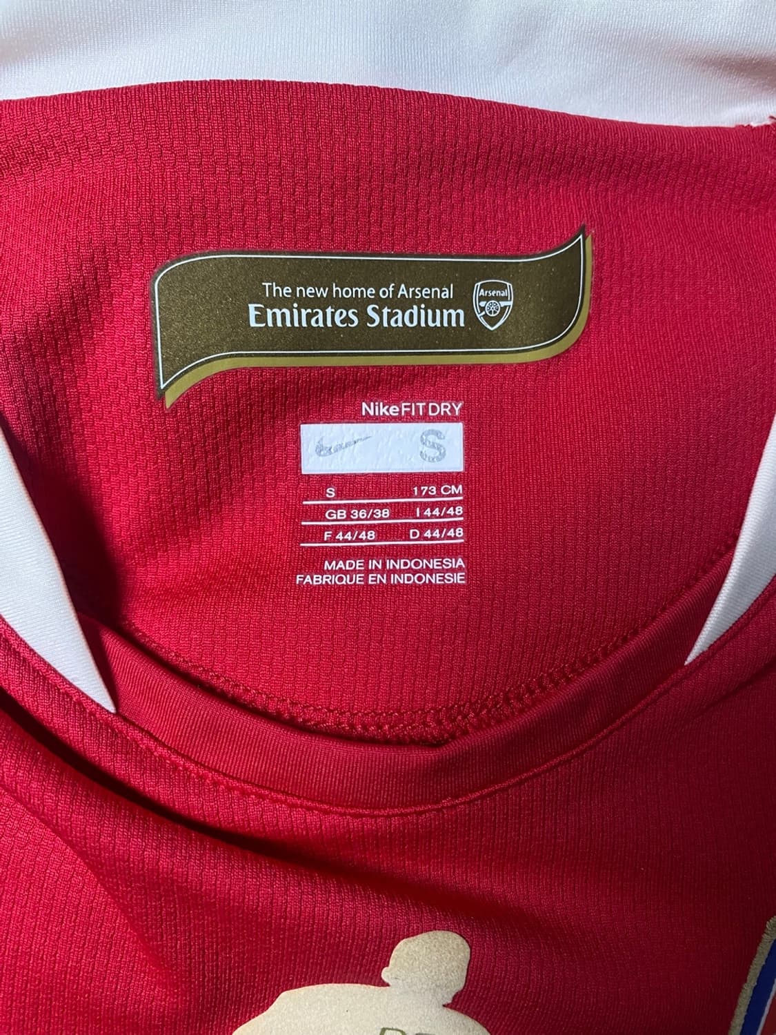 나이키 아스날 06-08 베르캄프 은퇴기념 유니폼 상품이미지4