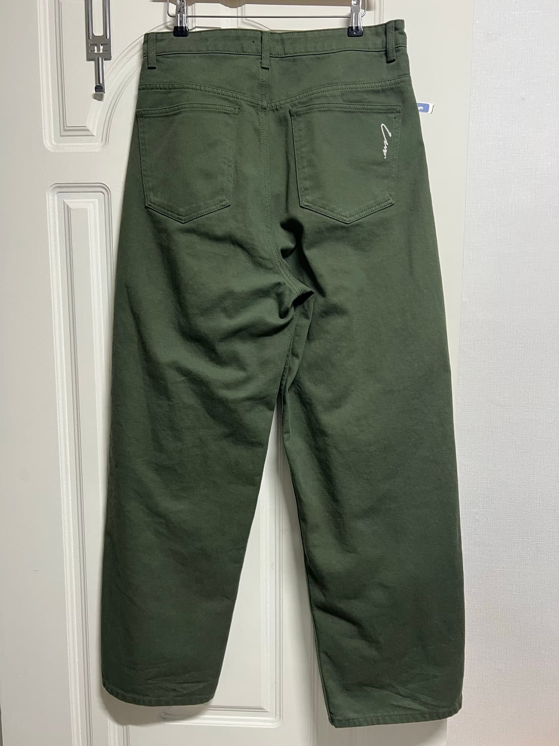 (S) 리지 llege 클래식 스케이터 데님 그린 상품이미지2