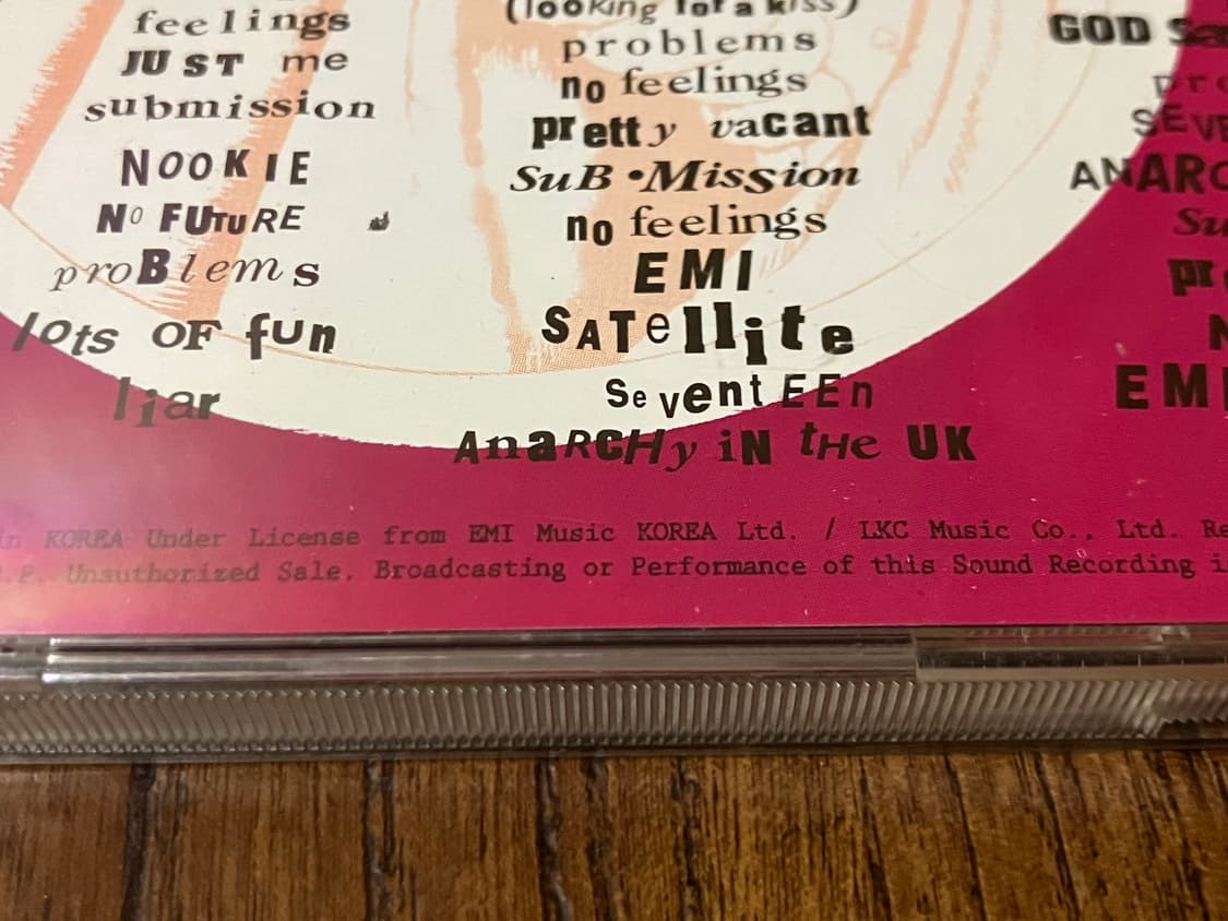 섹스피스톨즈 라이센스 2CD 디럭스에디션 영국 펑크 록 밴드 CD 시디 상품이미지9