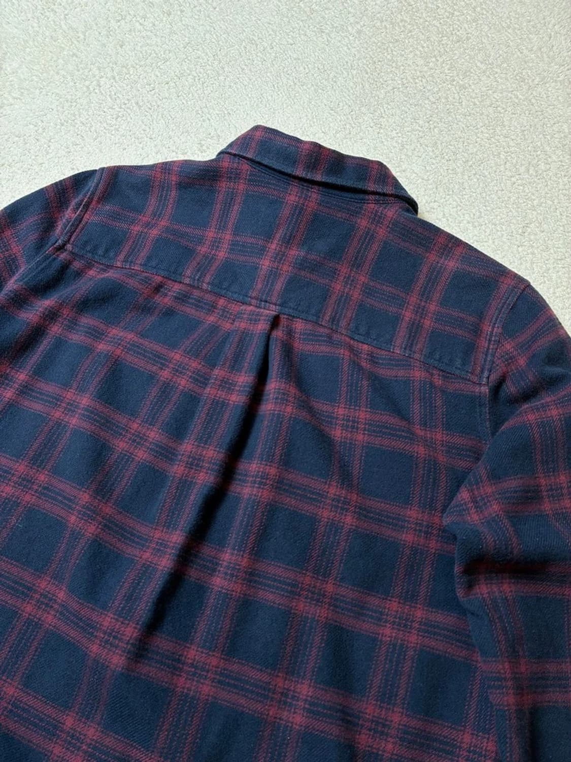 라코스테 코튼 체크 플란넬 남방 PN7073 상품이미지5