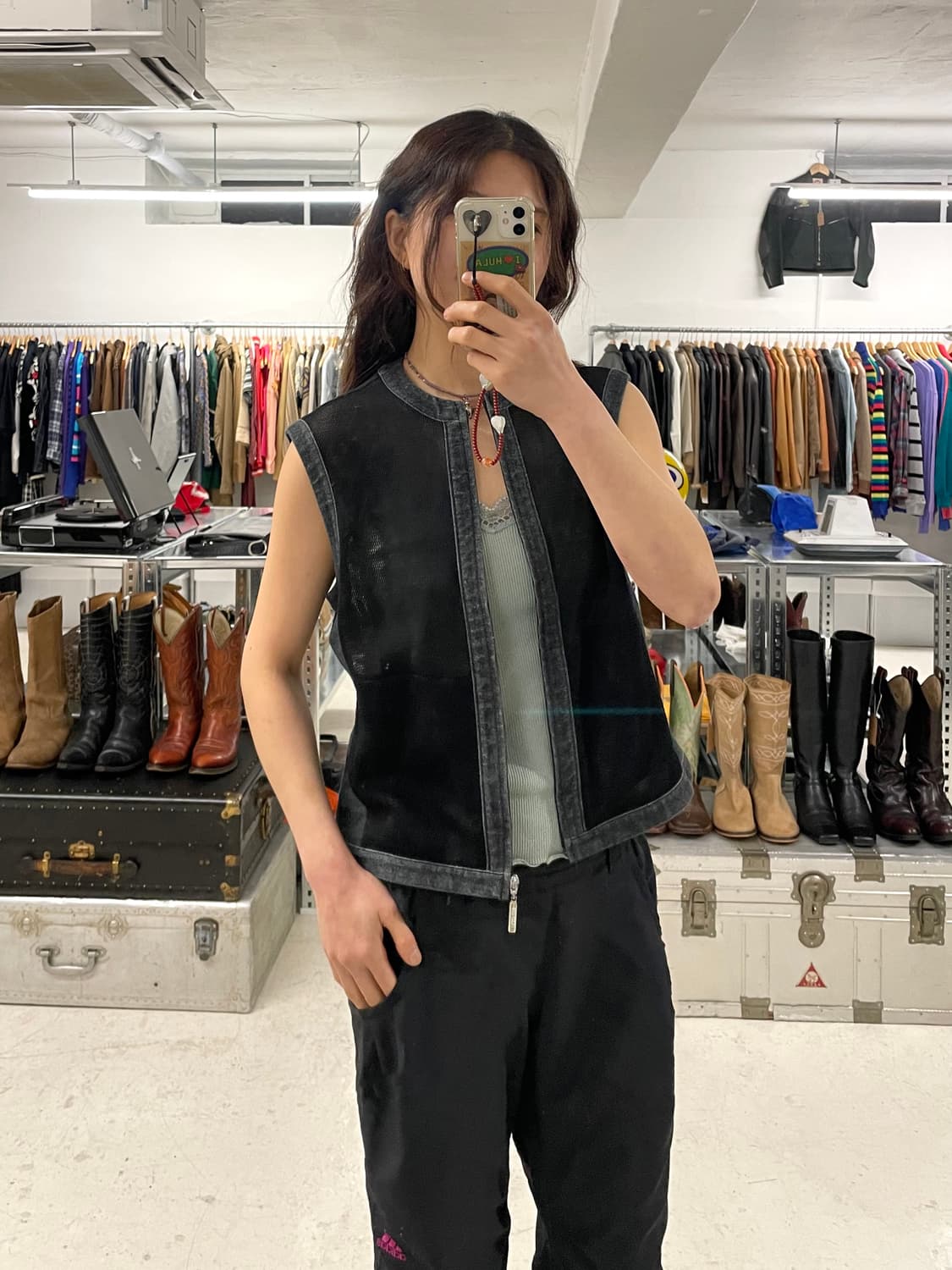 KENZO golf see-through vest 상품이미지1