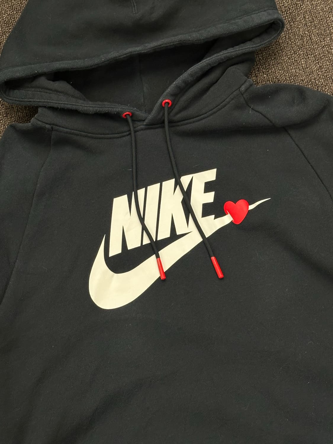 M)Nike vintage 하트 스우시 빅로고 후디 상품이미지2