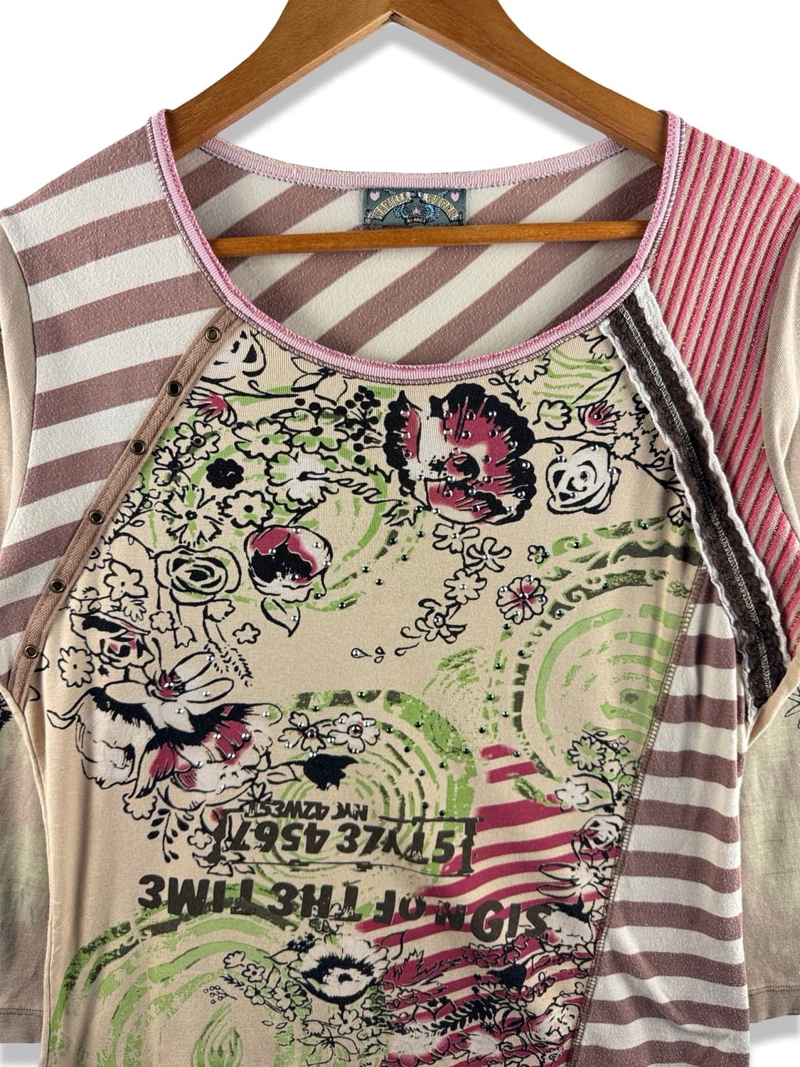 JPN 히피 키치 디테일 롱슬리브2884 상품이미지2