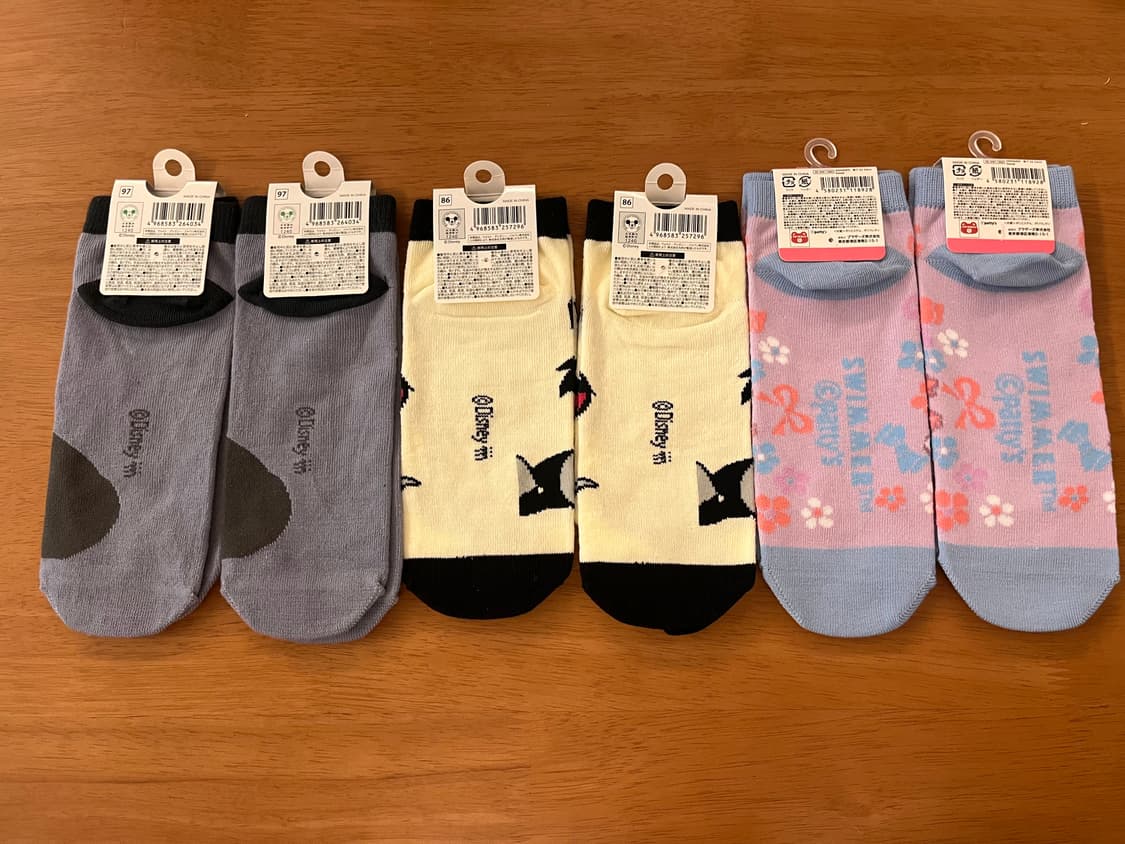 디즈니 & 스위머 일본 양말(Disney / Swimmer)_1켤레 상품이미지2