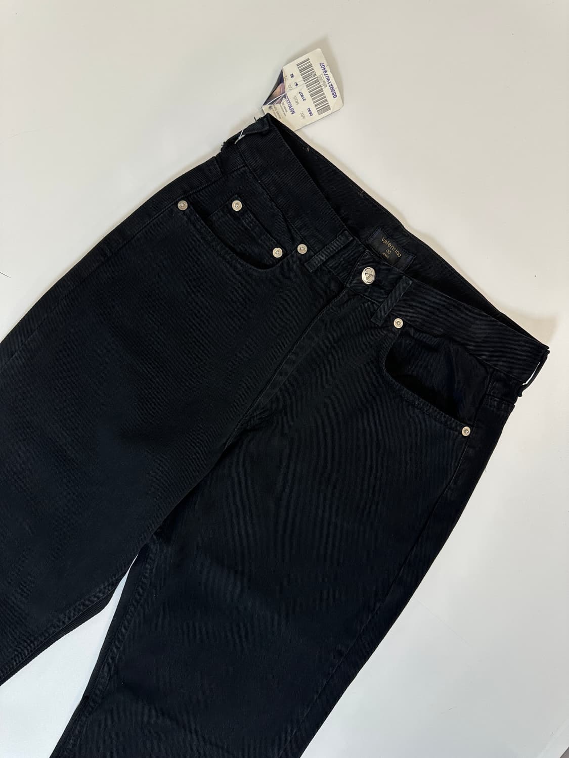 발렌티노 블랙 일자핏 팬츠 32 상품이미지3