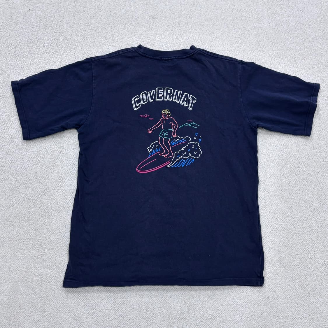 L 커버낫 서퍼맨 그래픽 반팔 티셔츠 0320E 상품이미지2