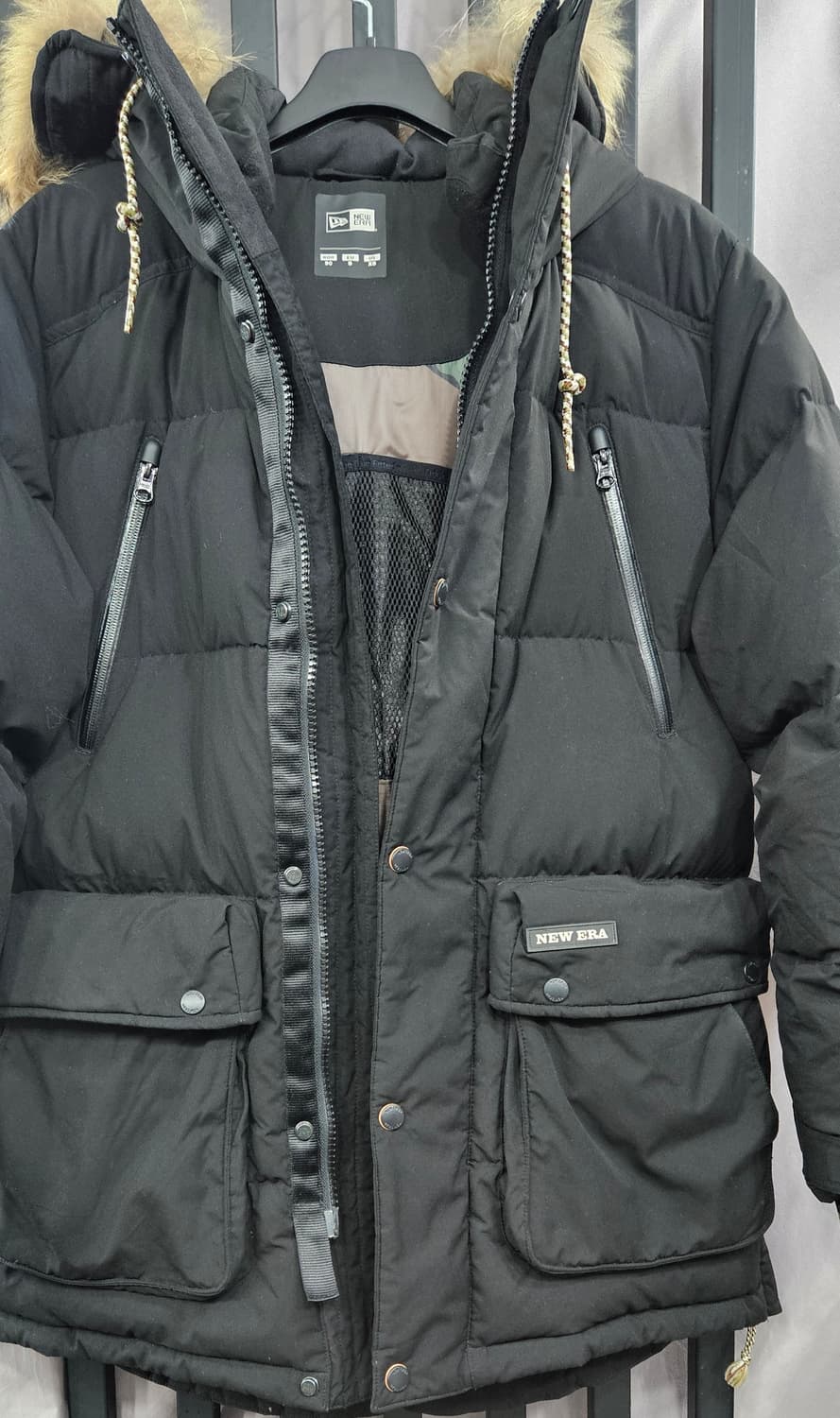 뉴에라 공용 덕 다운 오리지네이터스 파카 다운 재킷 상품이미지1