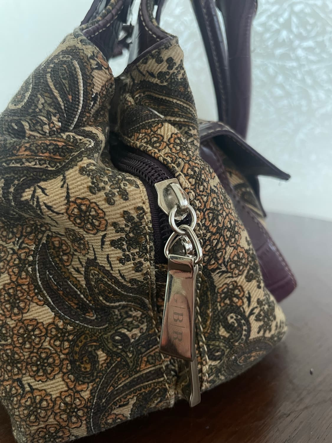 빈티지 페이즐리 패턴  y2k 숄더백 상품이미지6