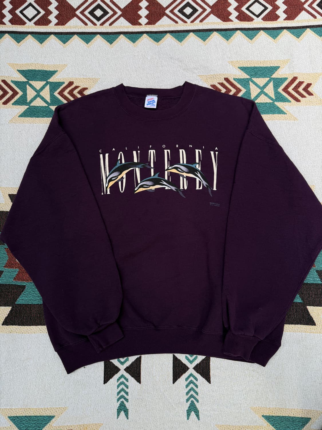 USA🇺🇸 JERZEES Monterey 돌고래 스웻 XXL 상품이미지1