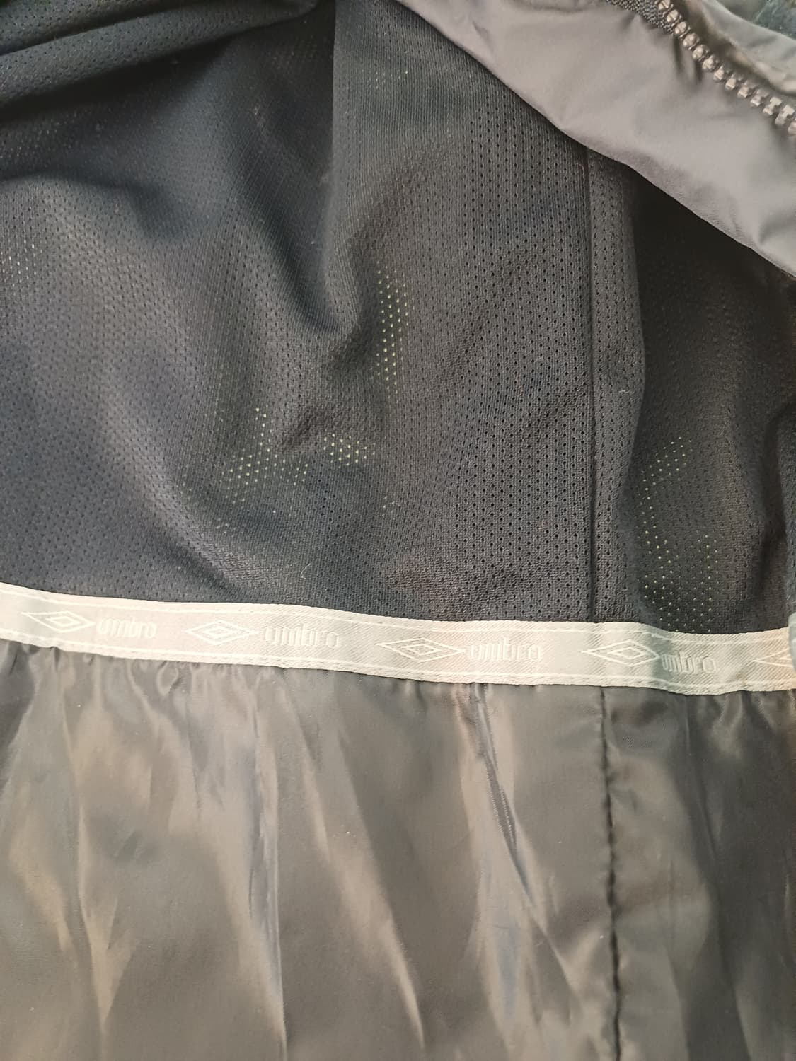 [희귀/Y2K] 엄브로 오버핏 라임 포인트 웜업 재킷 (100) 상품이미지6