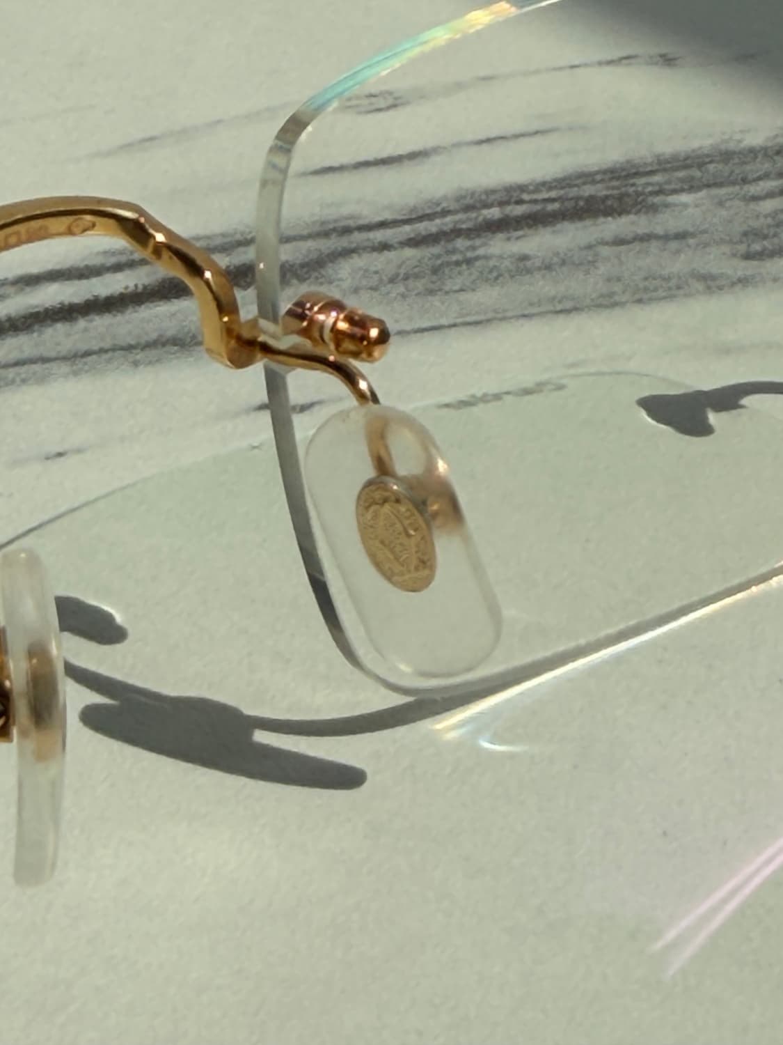 Cartier CT0367S 002 XL 무테 안경 상품이미지6