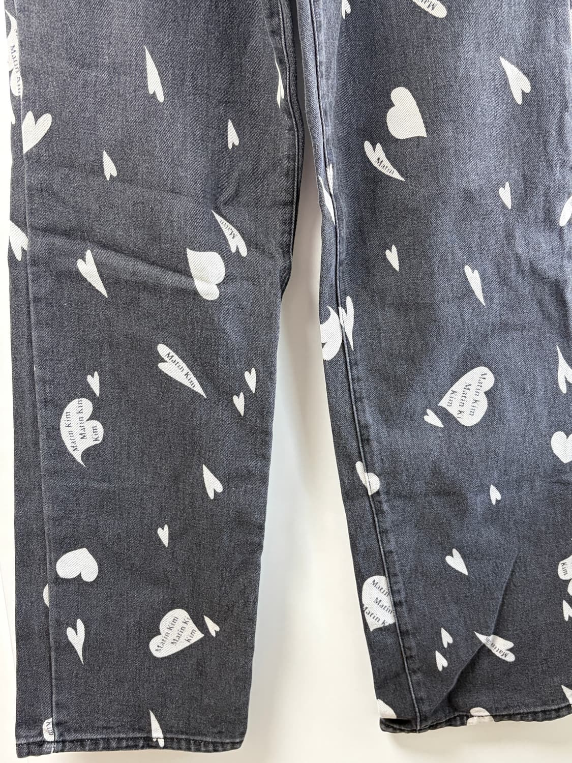 마뗑킴 하트 데님 팬츠 상품이미지5