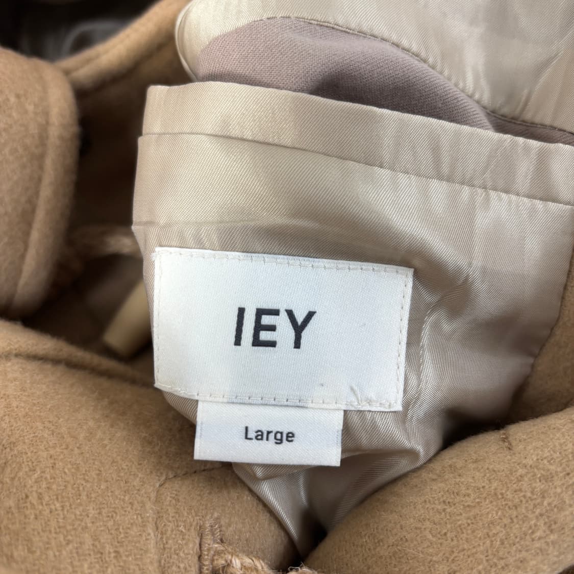 21fw 이에이 iey 더플 코트  상품이미지5