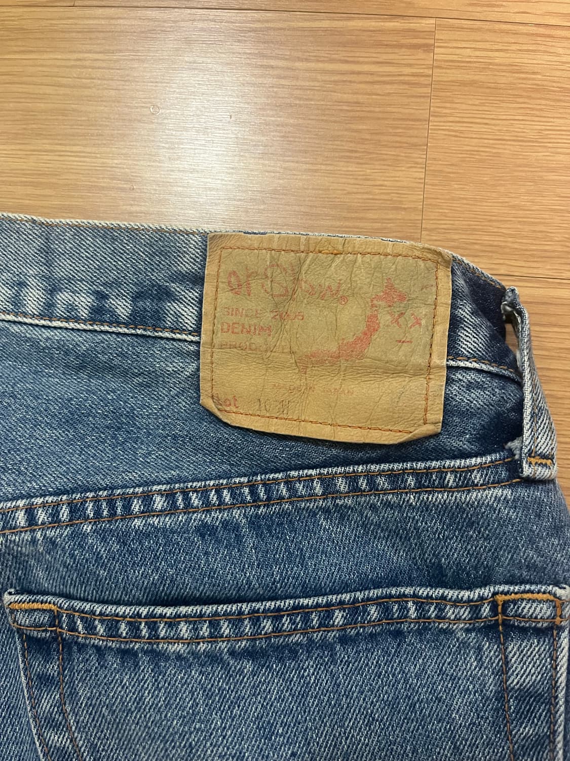 오어슬로우 90s Standard Denim 105 3사이즈 상품이미지4