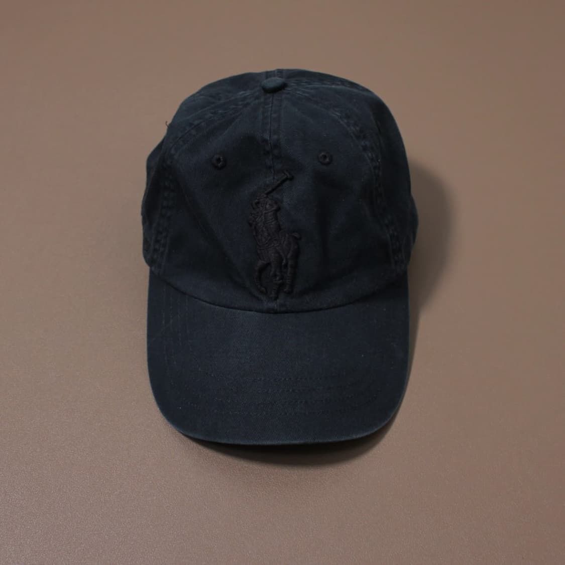 Polo 폴로 랄프로렌 블랙 빅포니 볼캡 상품이미지1