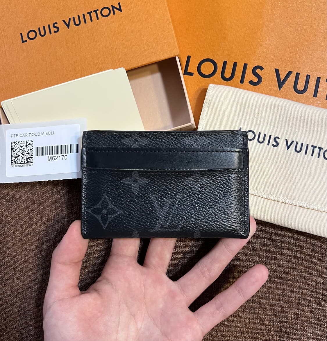 (정품) 루이비통 이클립스 카드지갑 상품이미지1