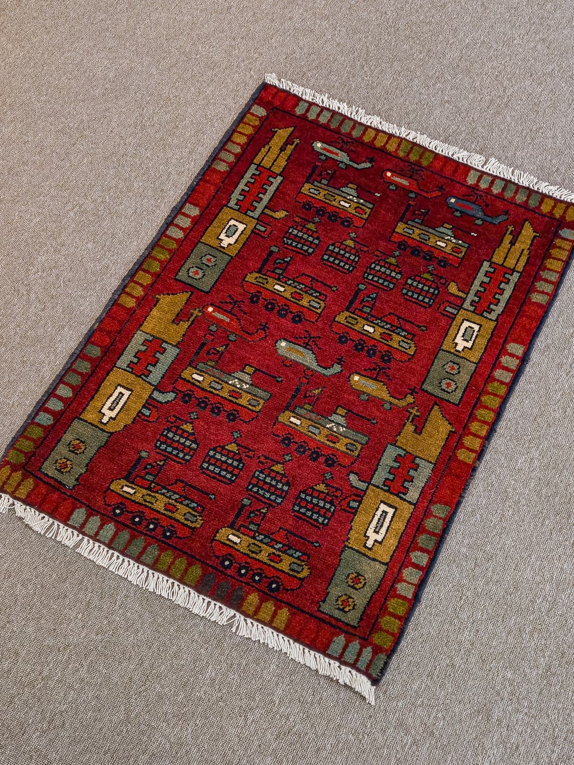 Afghan War Rug 상품이미지3