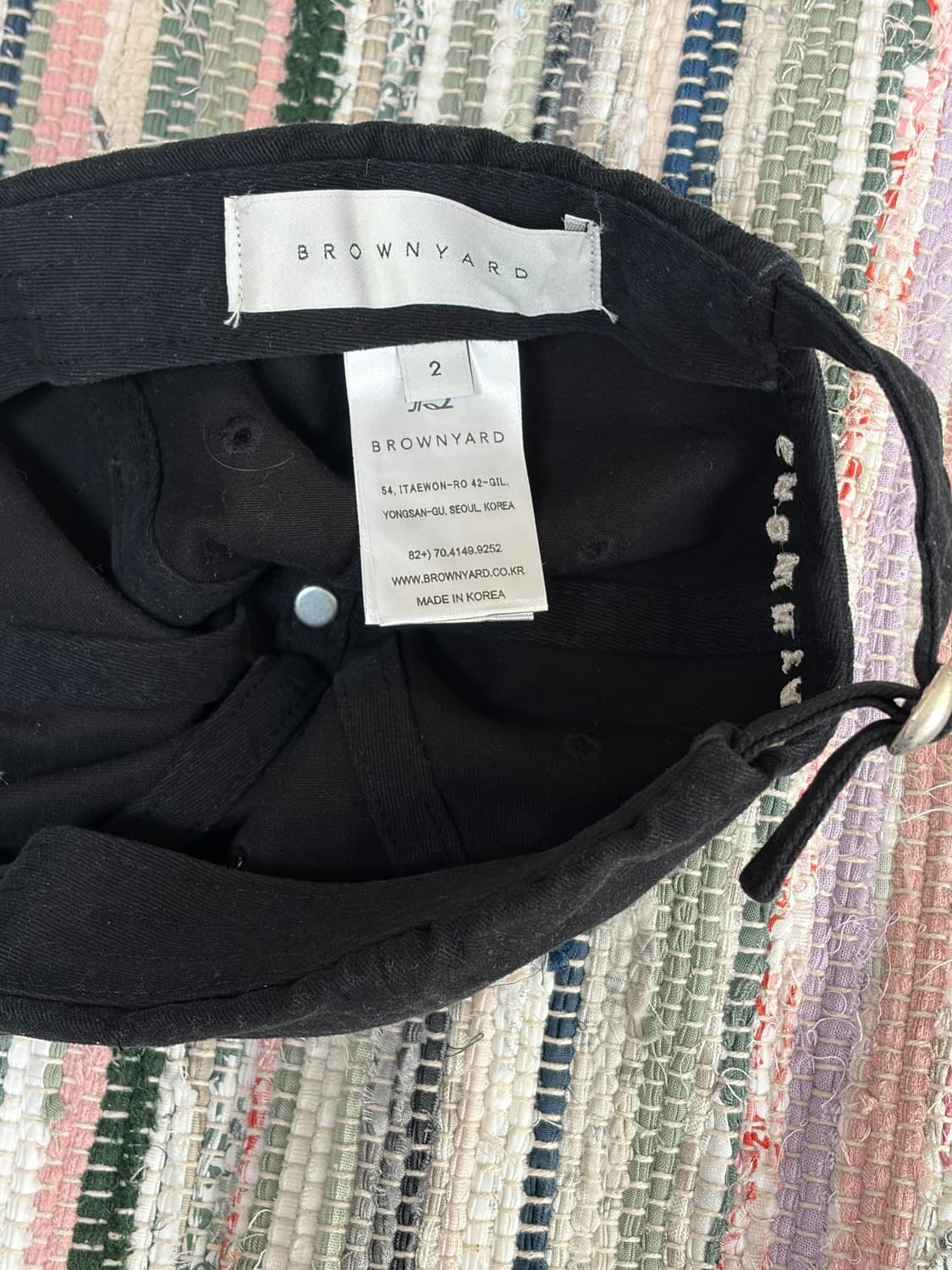 브라운야드 빈티지 캡 상품이미지2