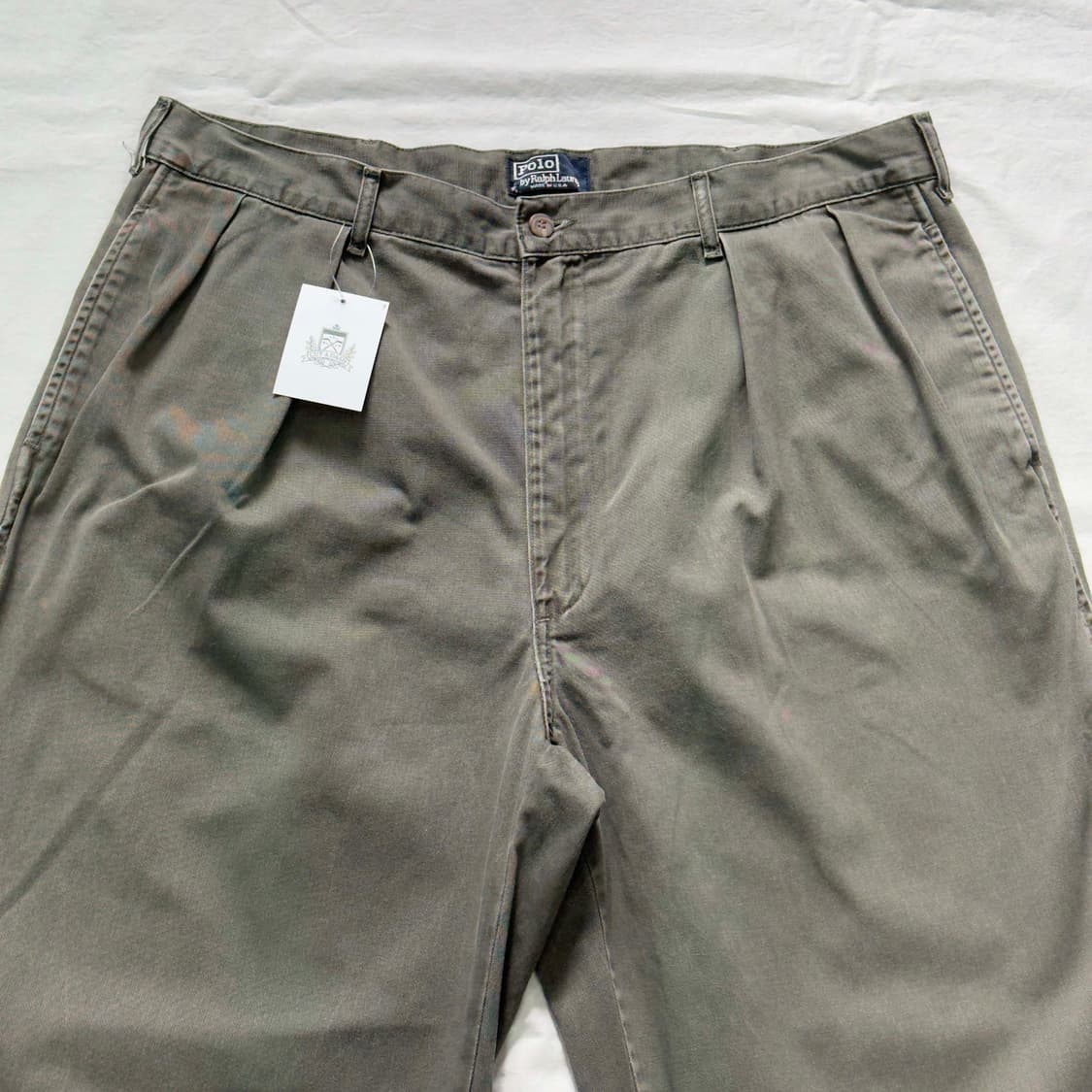 90s 폴로 랄프로렌 투턱 치노팬츠 상품이미지2