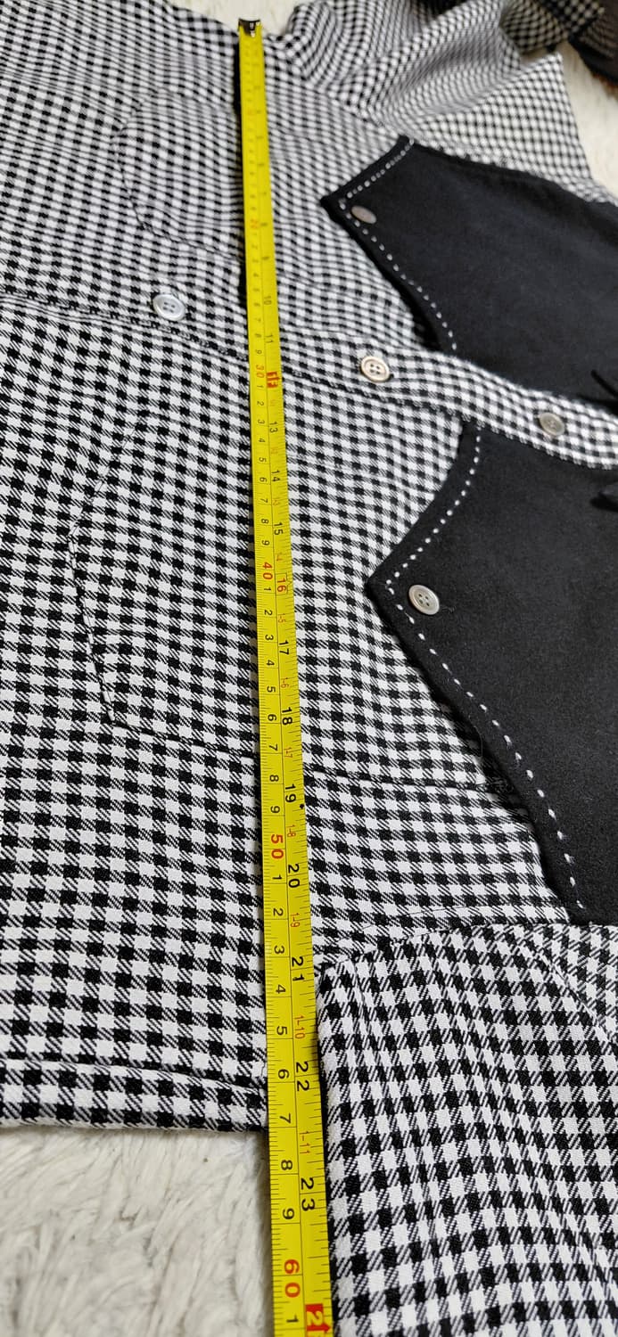 PUSH POUR HOMME 깅엄체크 웨스턴 셔츠 M 상품이미지6