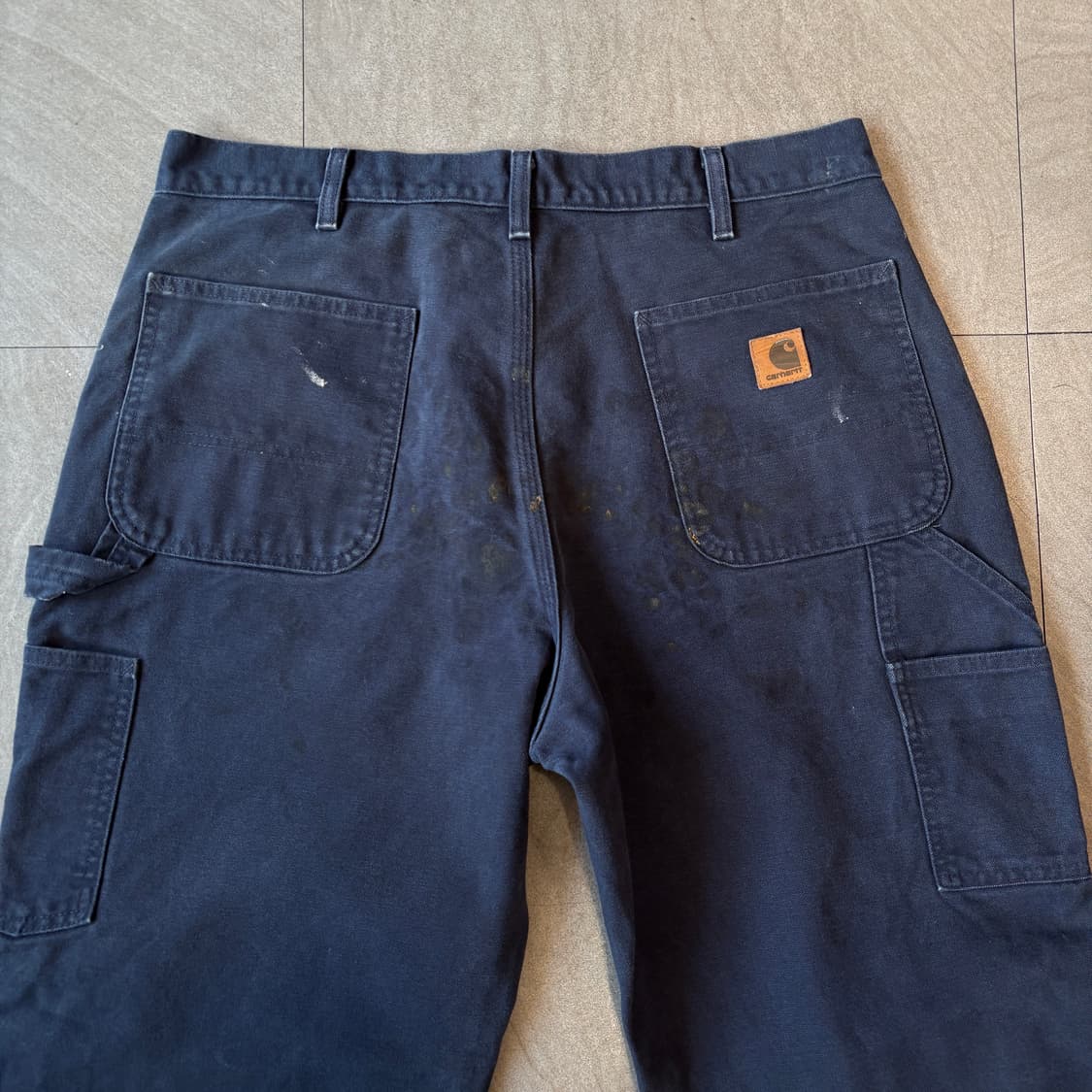 칼하트 정품 오리지널 네이비 카펜터 팬츠 상품이미지2