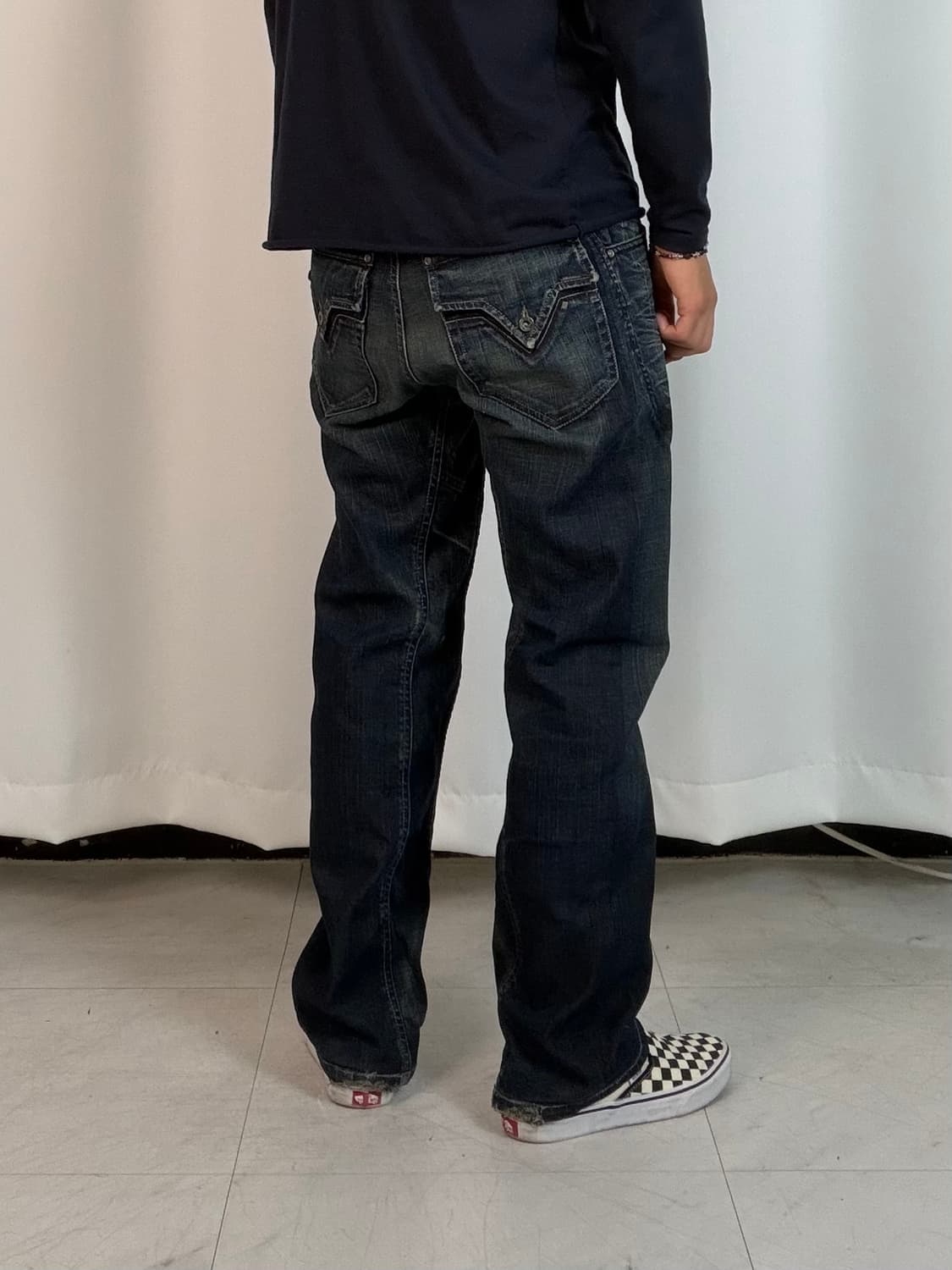 a599) 30 디젤Diesel 스트레이트 데님/청바지 상품이미지1