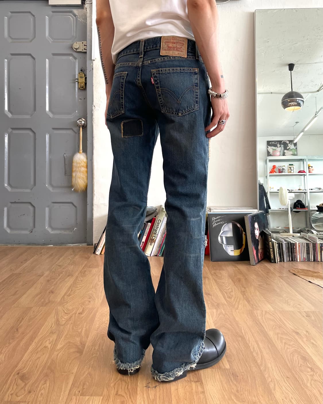[28] EU Levis 리바이스 플레어 데님 팬츠 상품이미지2
