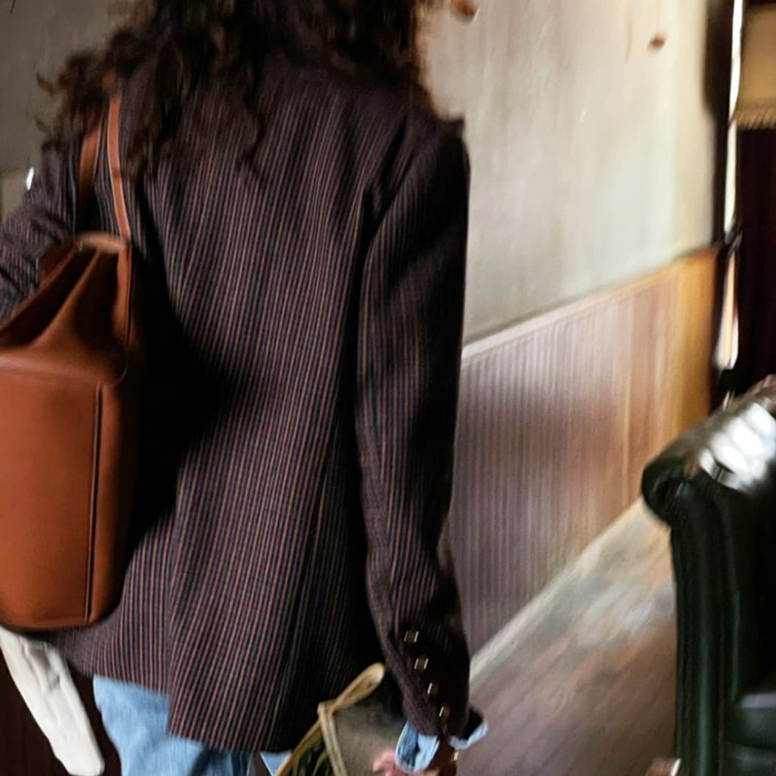 페미니크(FMNQ) 90's 체크자켓 프리사이즈 새상품 상품이미지3