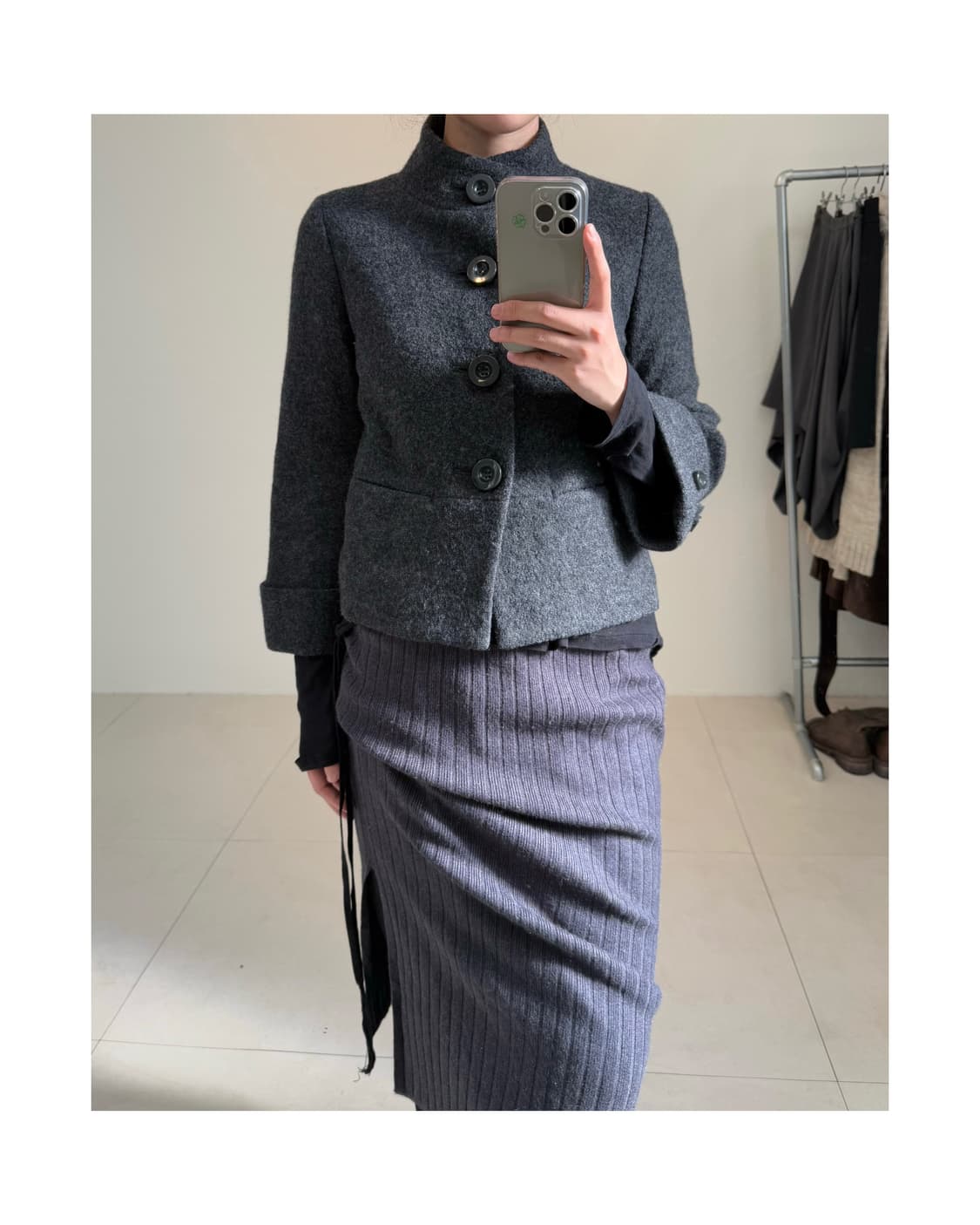 빈티지 울 자켓 상품이미지4