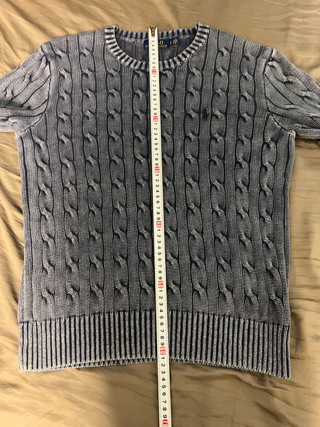 폴로 랄프로렌 워싱 케이블니트 s 상품이미지6