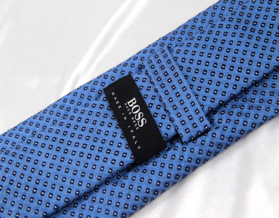 휴고보스 7.6cm A+등급 신형 남자 명품 넥타이 4% 할인 상품이미지3