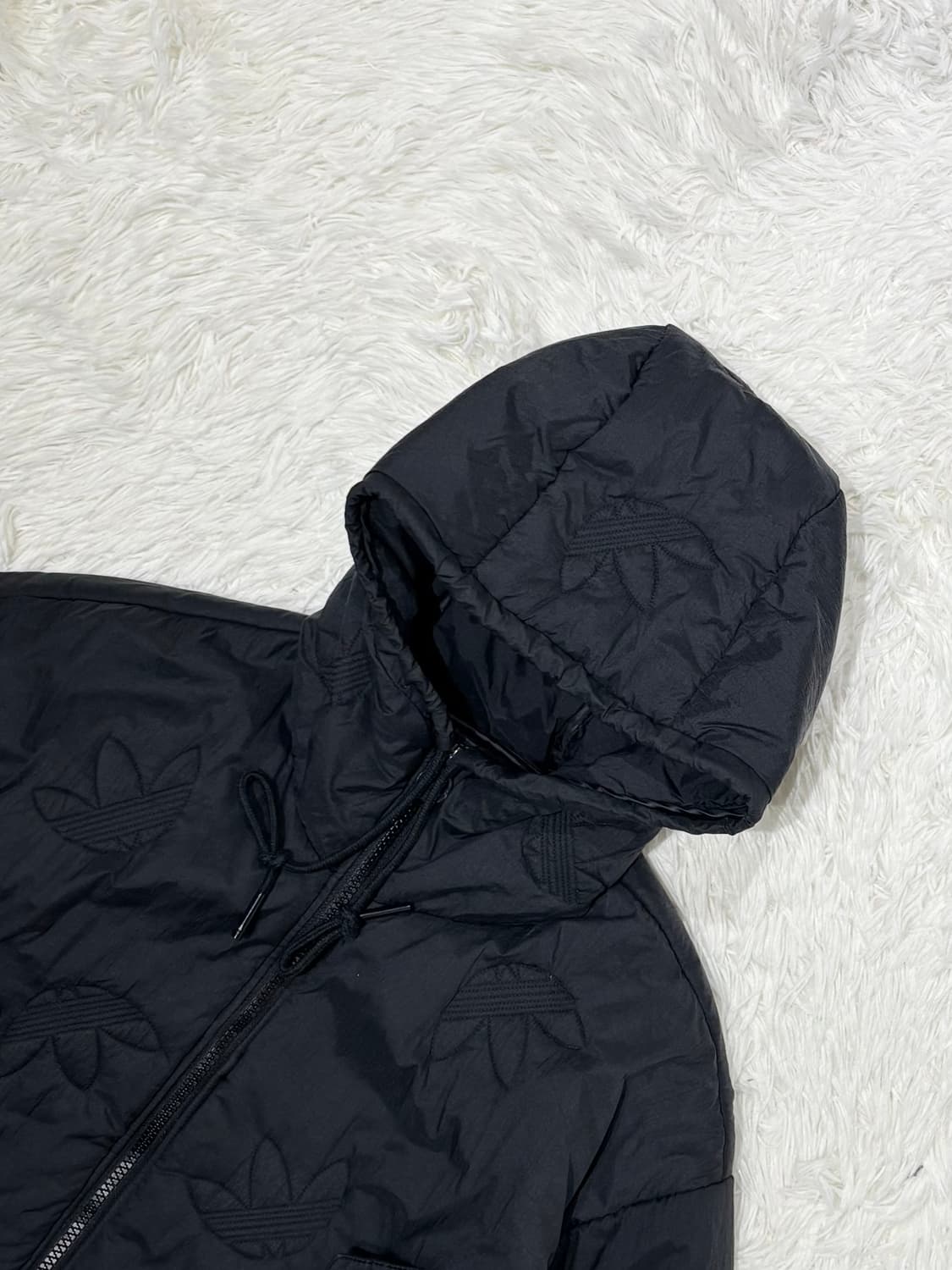 아디다스 모노그램 투웨이 롱 퀄팅자켓 상품이미지5