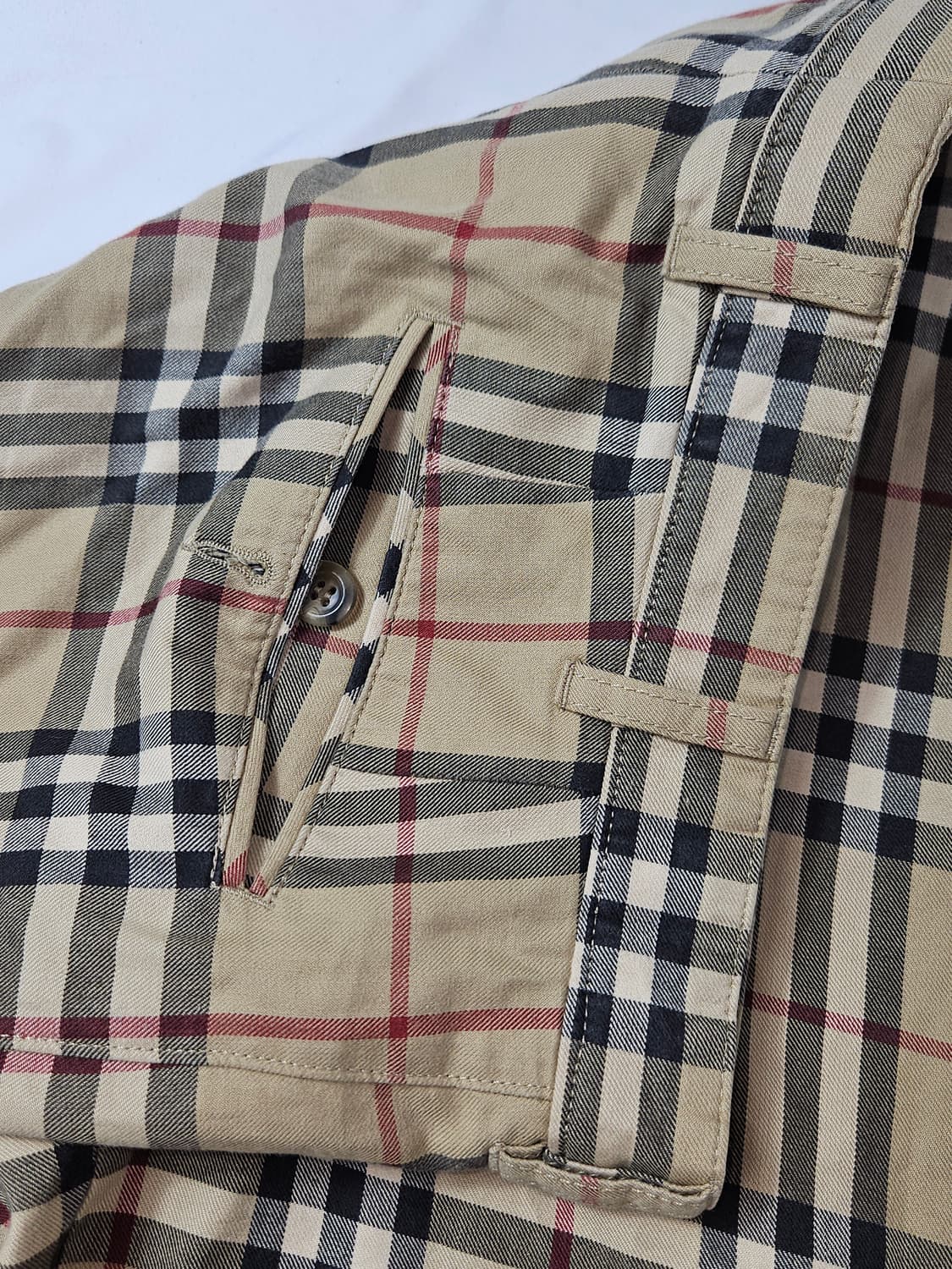 버버리 BURBERRY 노바체크 반바지 5부 팬츠 36R (정품) 상품이미지3