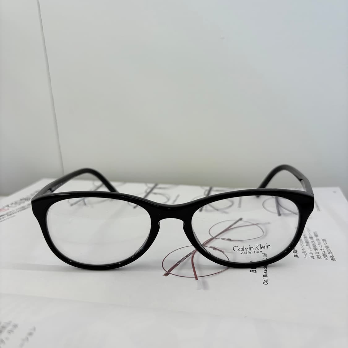 캘빈클라인 뿔테 빈티지안경 상품이미지2