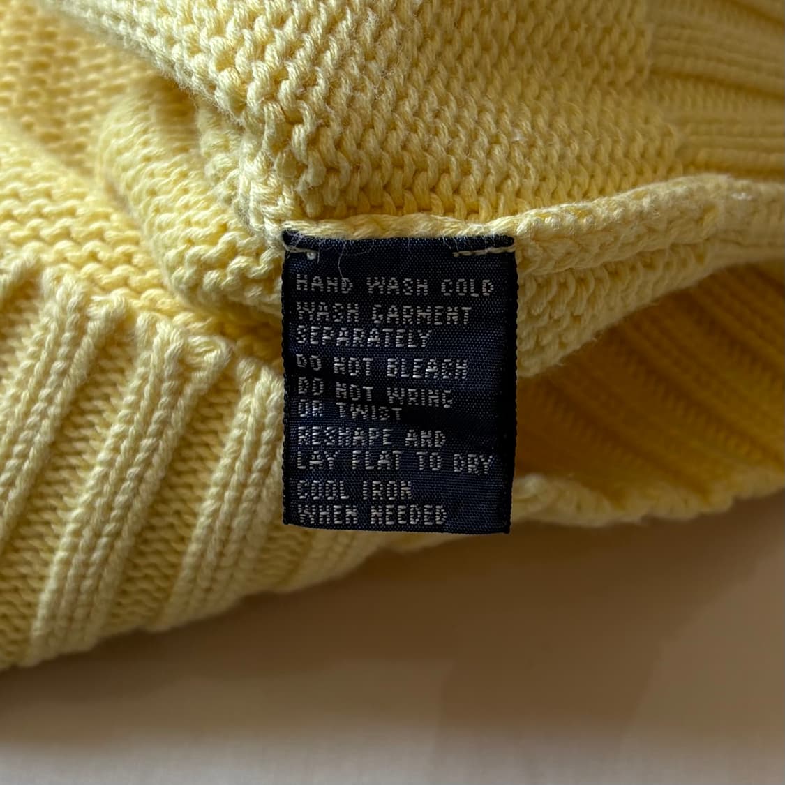 [XL/107-110] 90s 폴로 랄프로렌 V넥 코튼 니트 베스트 상품이미지7