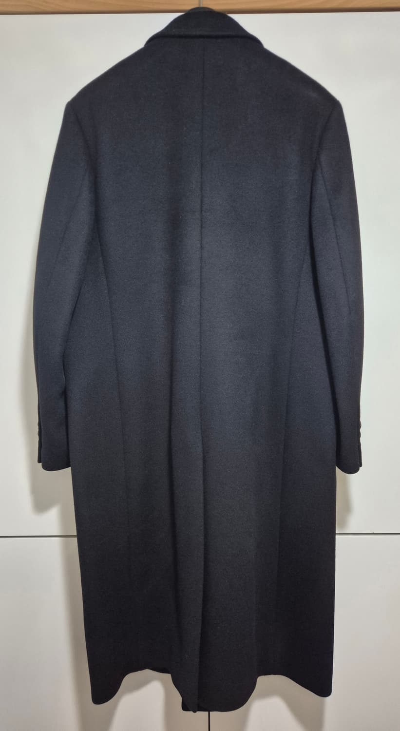토니웩 캐시미어 더블브레스티드 코트 블랙 L 상품이미지8