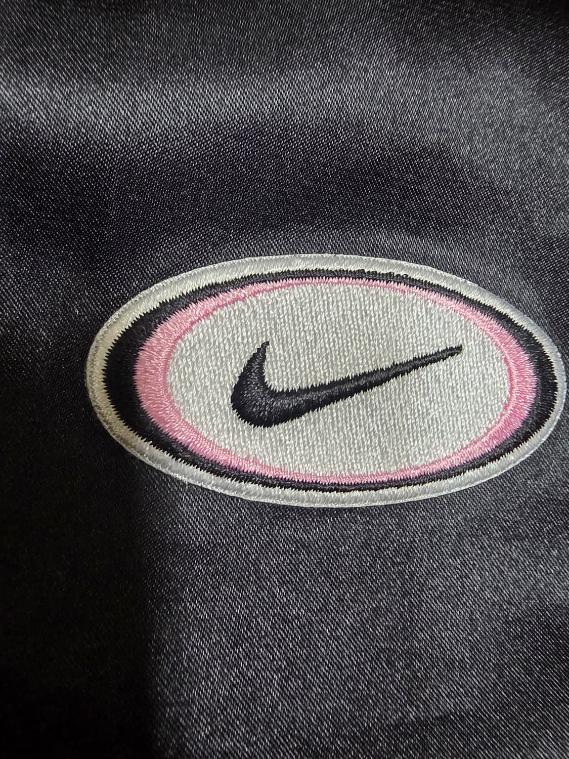 나이키우먼 새틴블랙 코치자켓  상품이미지3